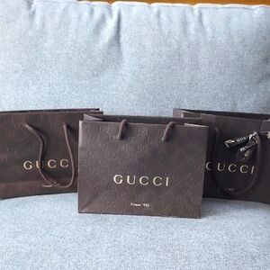 GUCCI shopping bag set